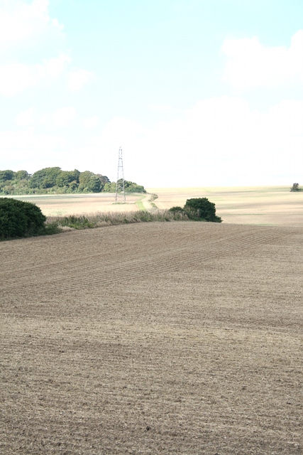 View west from Pike Road